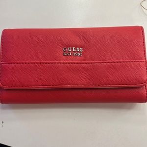 GUESS red wallet
